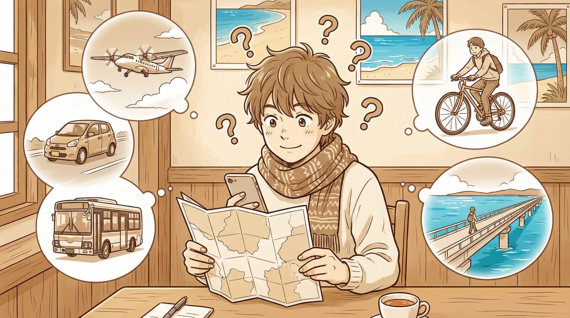 伊良部島と下地島へ飛行機・車・バスで行く