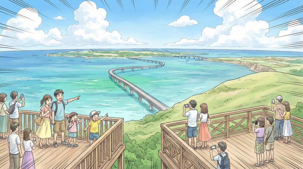 島の最高地点に隠された地質の秘密