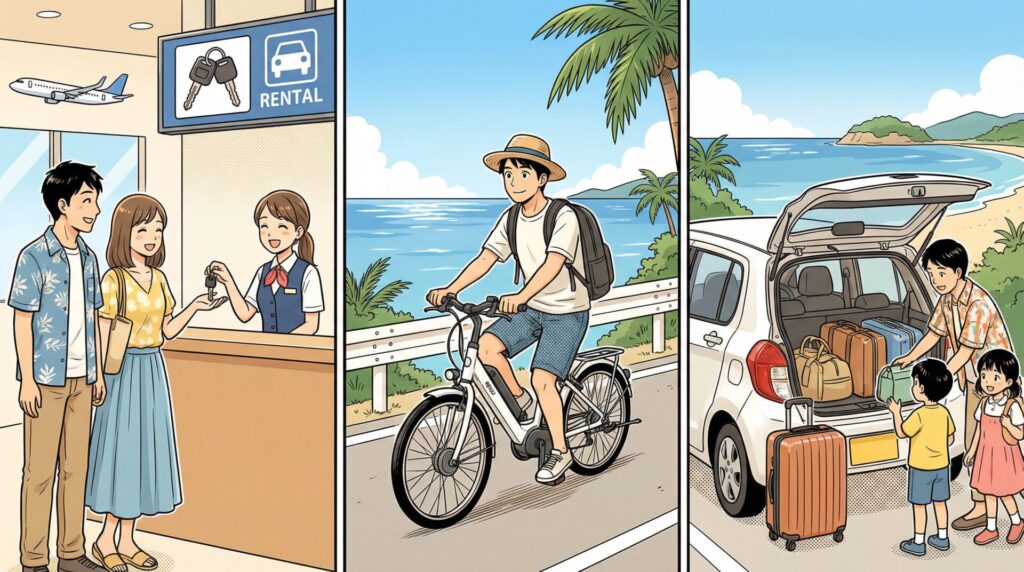 島内移動の必需品