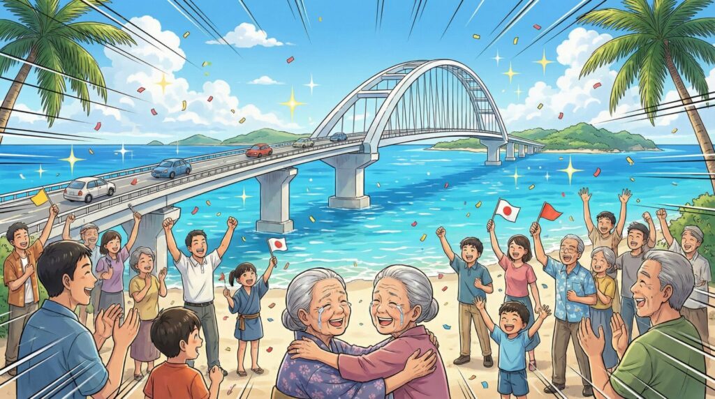 伊良部大橋の開通