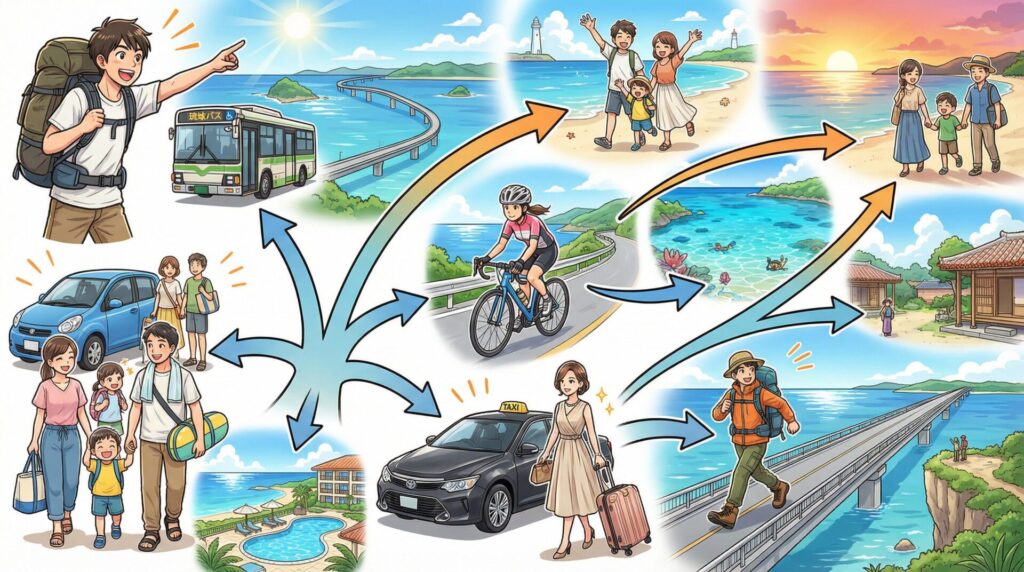 伊良部島・下地島へのアクセス方法