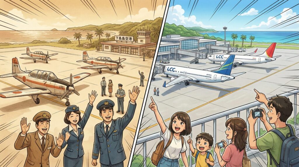 下地島空港の開港