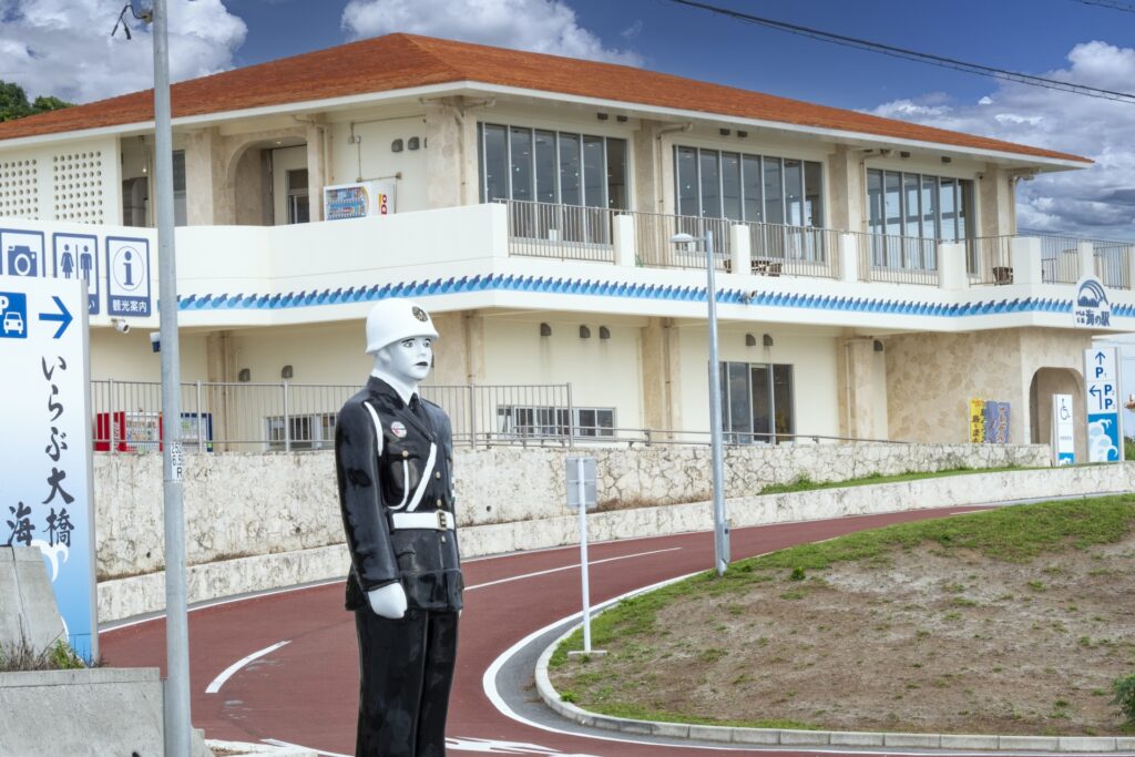 伊良部大橋ドライブ　駐車禁止