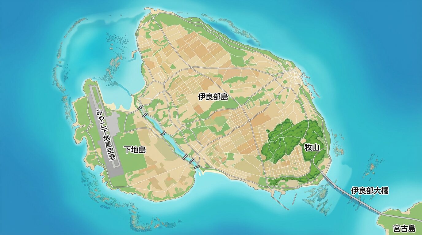 伊良部島と下地島