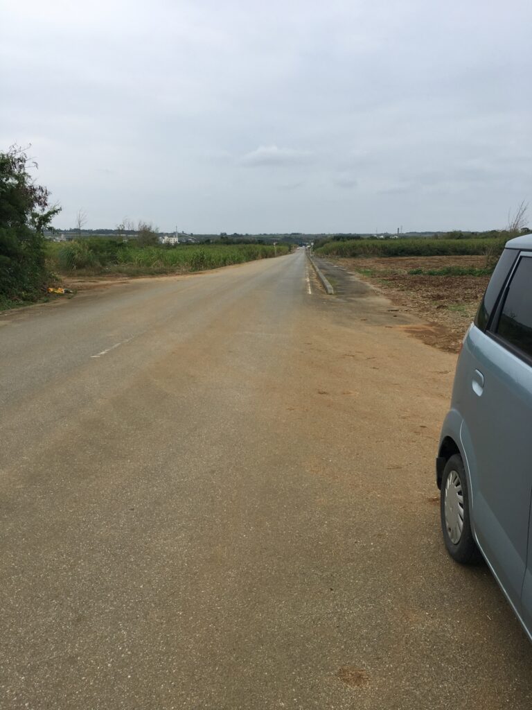 雨でもビーチの景色は綺麗