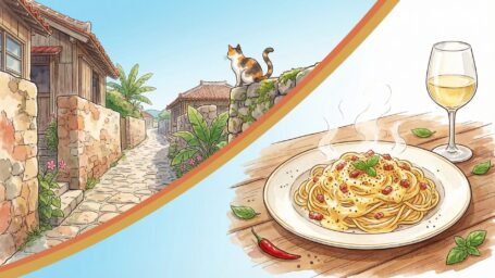 裏路地のイタリアン『プリモンテ佐良浜』