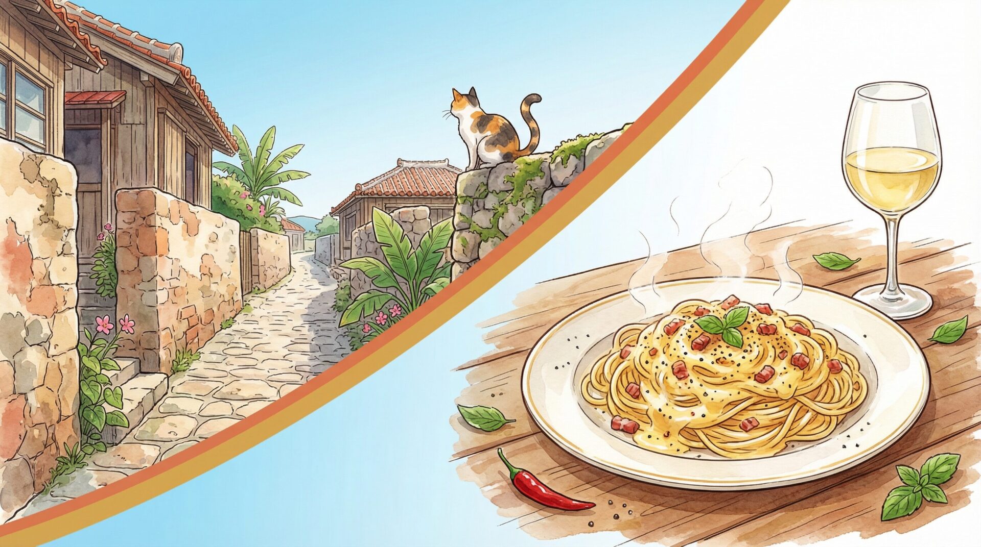 裏路地のイタリアン『プリモンテ佐良浜』