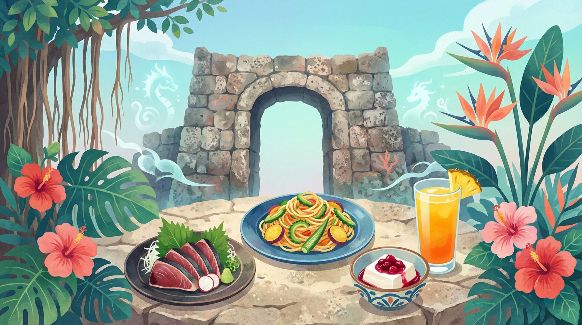 伊良部島でおすすめのランチは『島料理 琉宮』