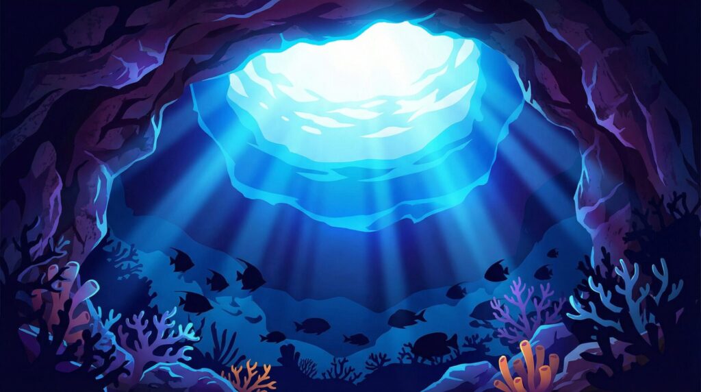 青の洞窟(サファイアケイブ)