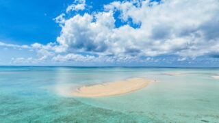 宮古島の幻の島「ユニの浜」